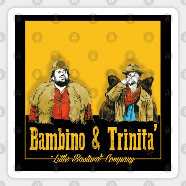 Bambino&Trinità Magnet by LittleBastard